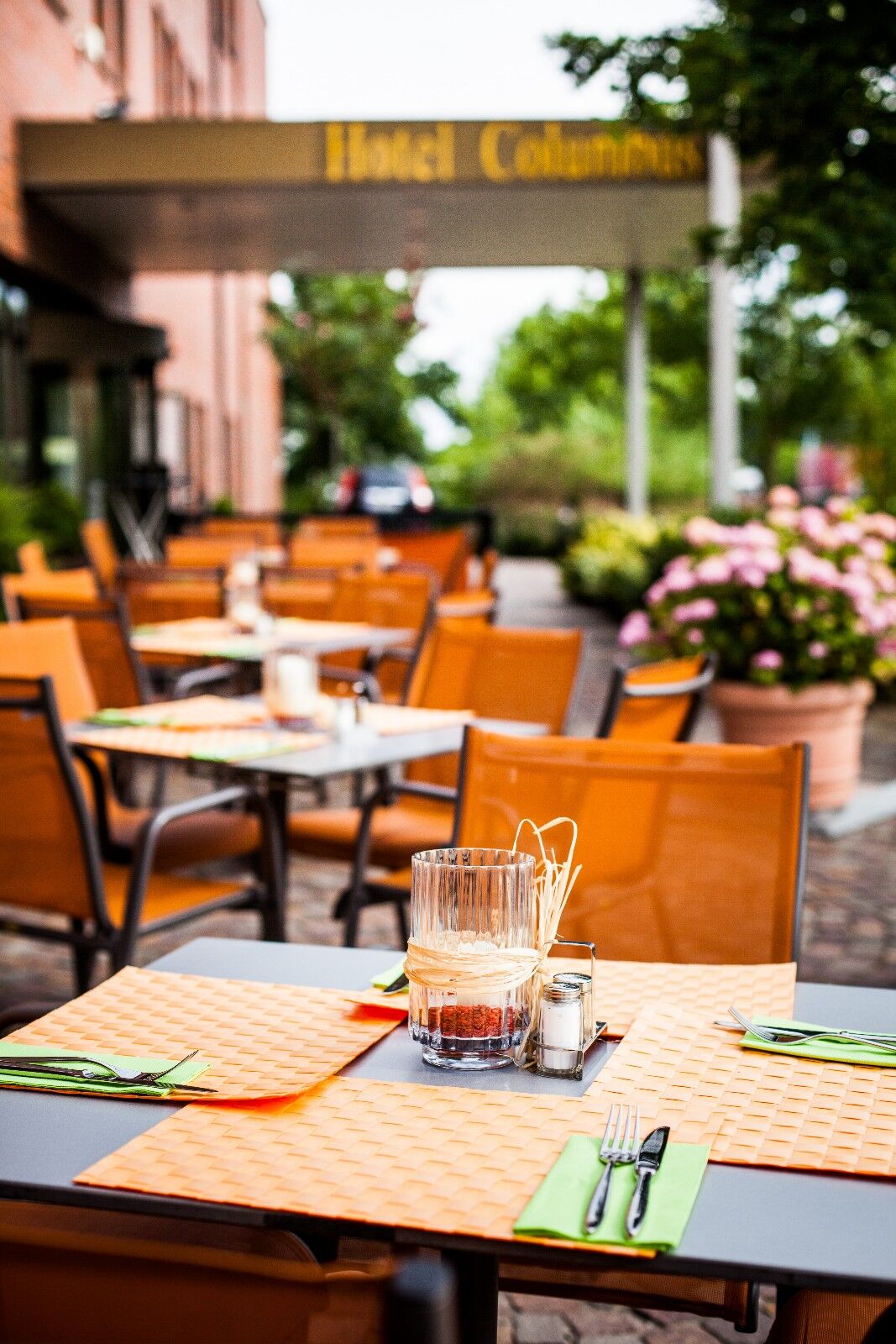 Trans World Hotel Columbus Seligenstadt Restaurang bild