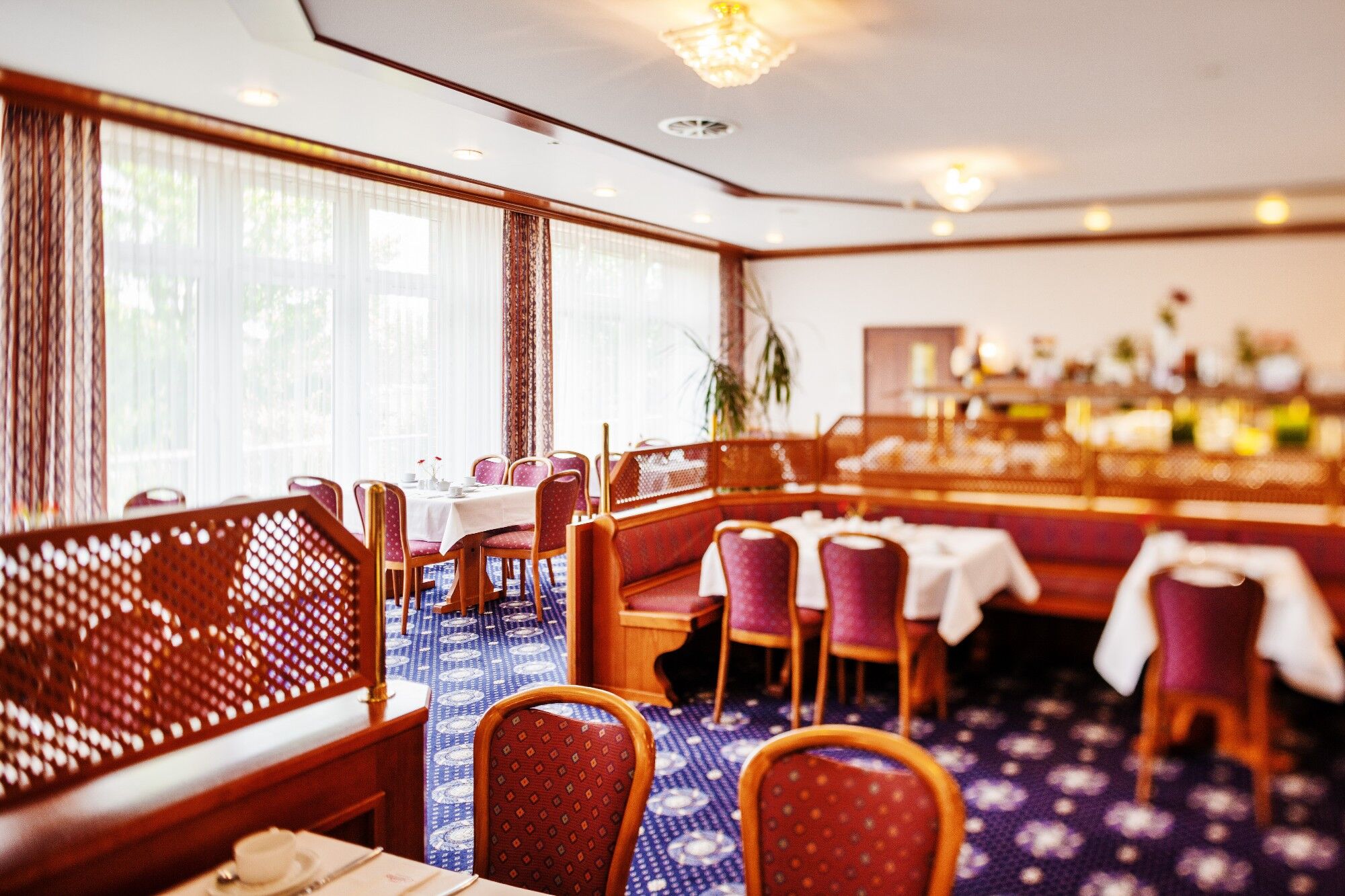Trans World Hotel Columbus Seligenstadt Restaurang bild